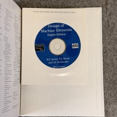 Design of Machine Elements 8th Edition W/CD