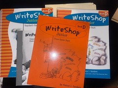 WriteShop Junior Book D Set Teacher’s Guide & Packs by Sanders & Kautzer