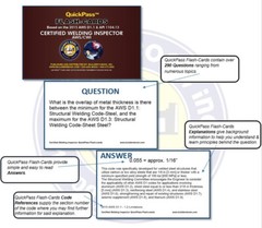 Certified Welding Inspector AWS/CWI QuickPass™ Flash-Cards