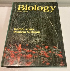 BIOLOGY By Karen Arms & Pamela S. Camp – Hardcover 1982 *Excellent Condition*