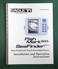 Eagle FishMark 500c Instruction Manual: 112 Pages & Protective Covers!