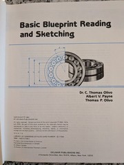 Basic Blueprint Reading and Sketching Revised Book by Olivo Payne Delmar 1983
