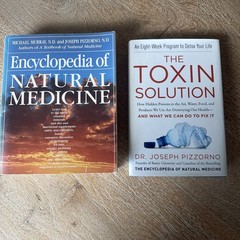 Encyclopedia Of Natural Medicine And The Toxic Solution Lot Of Two Books ￼