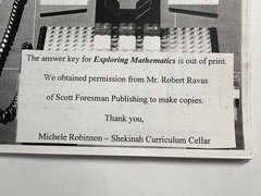 Exploring Mathematics Grade 4 by Scott Foresman Answer Key Student Text Q3 04