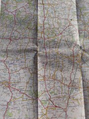 Ordnance Survey 1:50000 First Series Sheet 198 Brighton & The Downs 1974