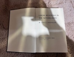 Labor Relations in the Netherlands Windmuller 1969 Hardback Cornell University