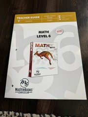 Master Books Math Level 6 Revised Edition Teacher Guide