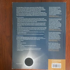 The Cosmos : Astronomy in the New Millennium Slight Mark On Top Otherwise Good
