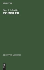 Hans J Schneider Compiler (Hardback)