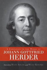 Hans Adler A Companion to the Works of Johann Gottfried Herder (Hardback)