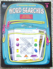 Homework Helpers : Word Searches Grade 3 NEW Paperback