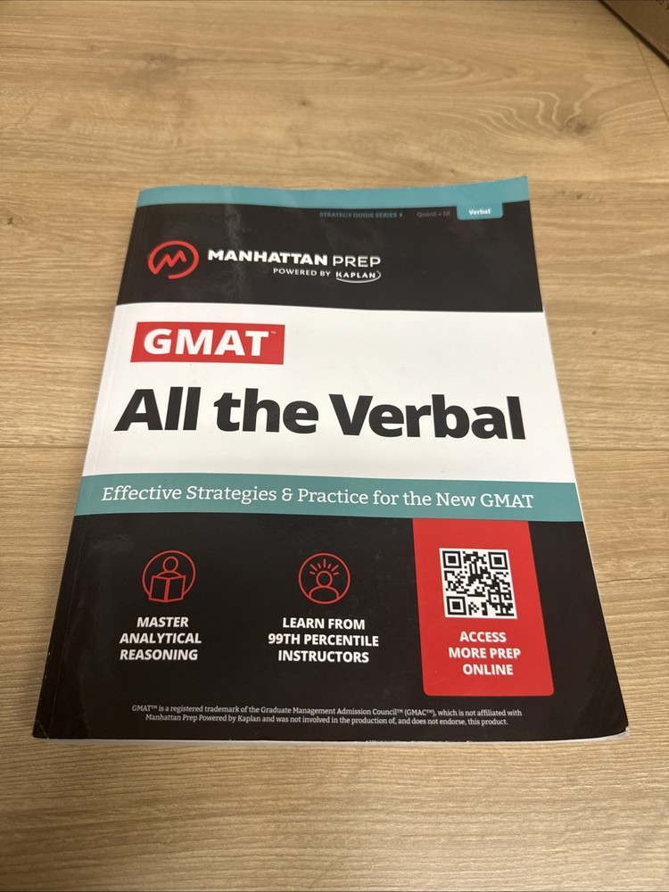Manhattan Prep Gmat Prep Ser.: All the GMAT by Manhattan Prep (2024) Trade Paper