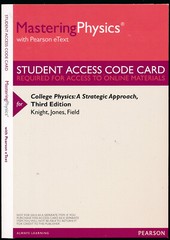 College Physics A Strategic Approach Knight w/ Workbooks, Mastering Access Code