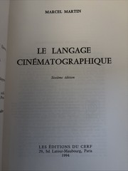 Le Langage Cinematographique French Edition 6th Edition Paperback Good Condition
