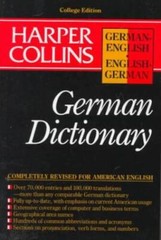 Harper Collins German DictionaryGerman-English English-German (HarperCol – GOOD