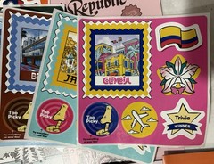Various Booklets And Stickers From Universal Yums – Learn About Other Countries