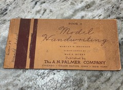 Model Handwriting 1941 Learn Cursive Book for teachers A.N. Palmer Company