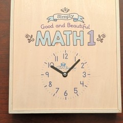 The Good and Beautiful Math 1 Manipulatives Wooden Box Homeschool Curriculum