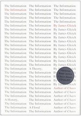 The Information: A History, a Theory, a Flood – hardcover Gleick, James