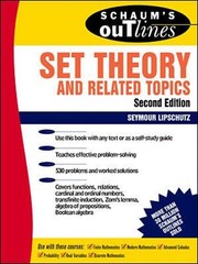 Schaum’s Outline of Set Theory and Related Topics Paperback Seymo