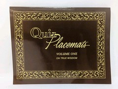 Quiz Placements True Wisdom Volume One Vintage IBLP