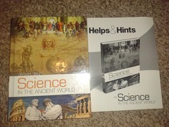 Science in the Ancient World Set Textbook +Helps & Hints K-6 Jay Wile