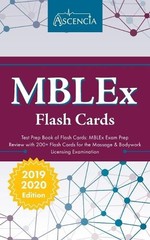 Ascencia Massage Therapy Exam Tea MBLEx Test Prep Book of Flash Card (Paperback)