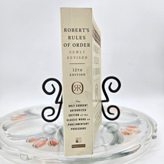 Robert’s Rules of Order Newly Revised, 12th edition by III Robert, Henry Robert