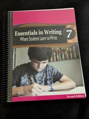 Essentials in Writing Level 7 2nd Edition EIW Student Text 2022 New