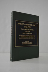 America and Ireland 1776-1976 David Noel Doyle & Owen Dudley Edwards HC
