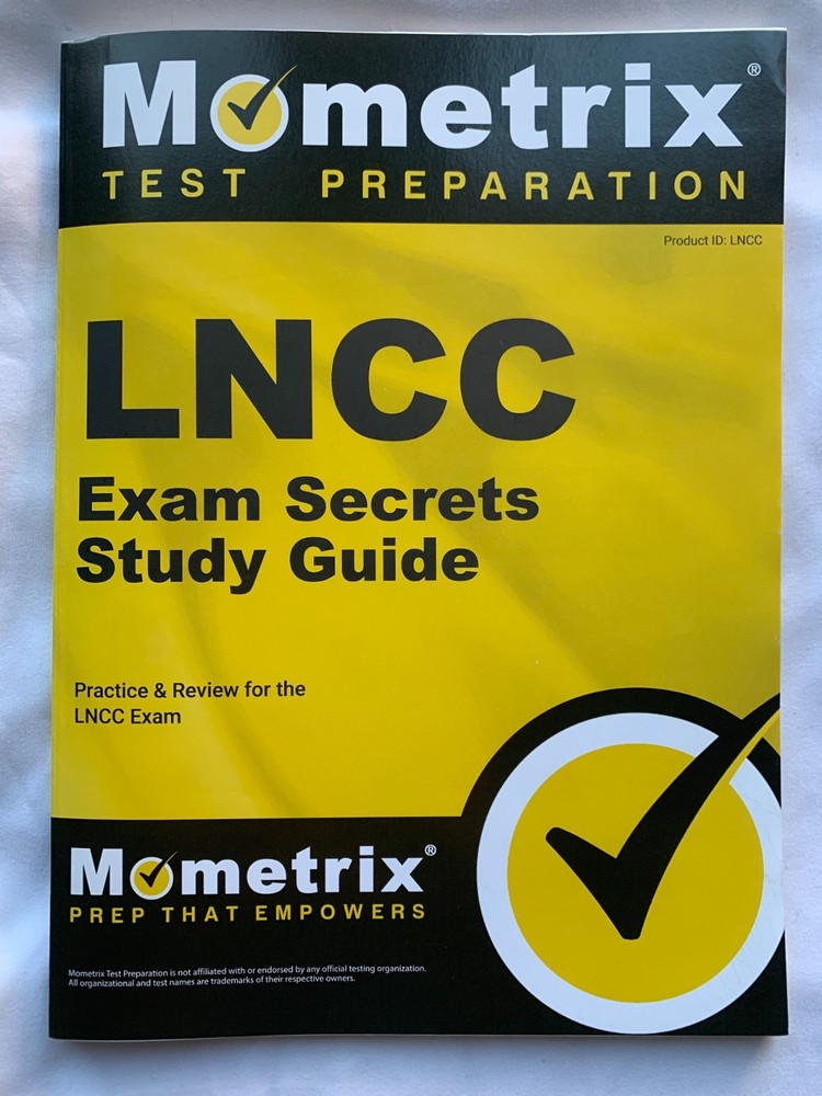 Mometrix Secrets Study Guides LNCC Test Review for Legal Nurse Consultant NEW