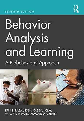 Behavior Analysis and Learning: – Hardcover, by Rasmussen Erin B.; – Acceptable