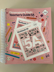 Dimensions Math Teachers Guide 5A (Spiral) – by Singapore Math Inc.