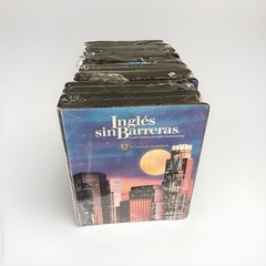 Ingles sin Barreras Coursebook DVD Set Volumes 4,6-12 Bilingual English Spanish