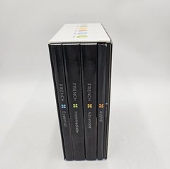 Living Language French Platinum Set 3 Books 9 CDs Essential Intermediate Advance