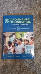 Environmental Communication and the Public Sphere Cox 6th 2021 Paperback VG