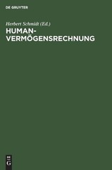 Herbert Schmidt Humanvermögensrechnung (Hardback)