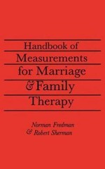 Handbook of Measurements for Marriage and Fam- hardcover, Fredman, 9780876304662