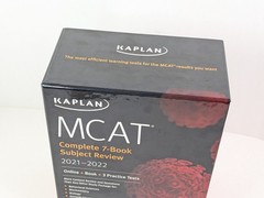 MCAT Kaplan Complete 7 Book Subject Review 2021-2022 Online Book, Practice Tests