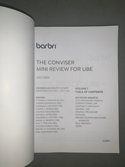 2024 Barbri Bar Exam Review 4 Book Set UBE Conviser Multistate Practice Question