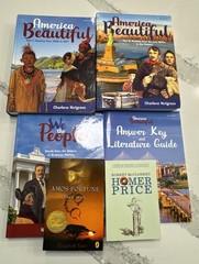Notgrass: America the Beautiful P1 & P2 w/Partial Literature Bundle, 2nd edition