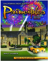 California Real Estate Principles 16th Edition Updated – LOOSE LEAF w/ Binder