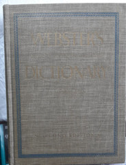 Webster’s New Twentieth Century Dictionary Second Edition Unabridged 1955