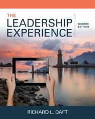 The Leadership Experience (MindTap Course List) by Daft, Richard L.