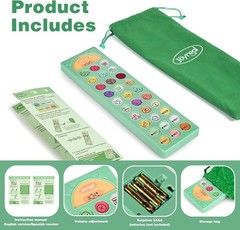 AAC Device for Autism: Portable Communication Aid with 23 Talking Buttons – E…