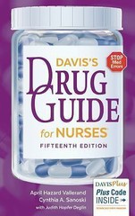 Davis’s Drug Guide for Nurses by April Vallerand