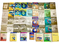 Abeka 8th Grade 8 Lot 43 Complete Set Teacher Student History Science~Current Ed