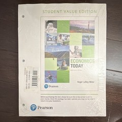 Pearson Economics Today Student Value Edition Loose-Leaf by Roger LeRoy Miller