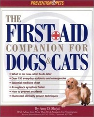The First Aid Companion for Dogs & Cats (Prevention Pets) – Paperback – GOOD