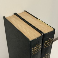 Encyclopedia – The Lincoln Library of Essential Information 1951 2 Vol Set